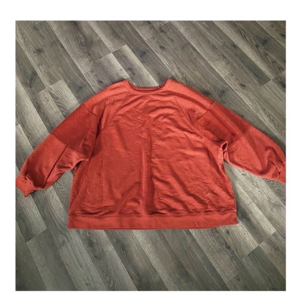 MADEWELL Burnt Orange Boho Crewneck Sweatshirt - Picture 8 of 11